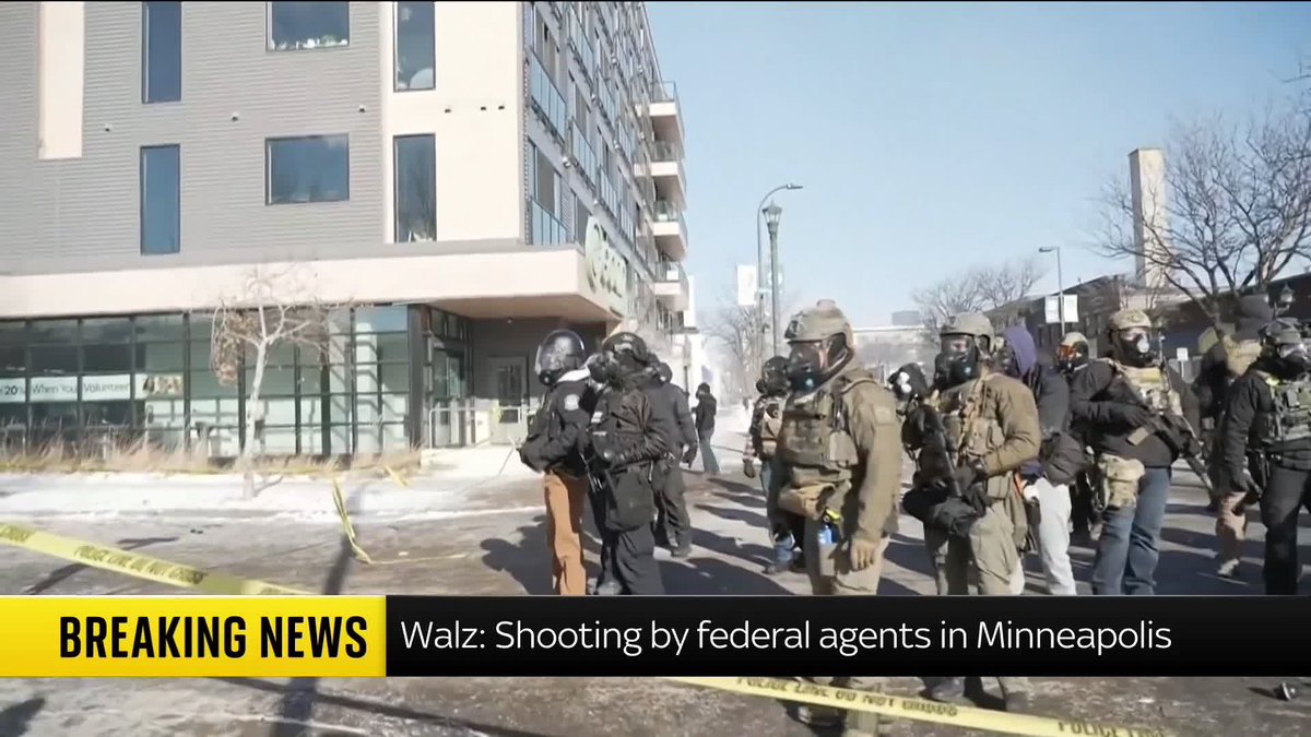 A shooting involving federal agents in Minneapolis is "another extremely dangerous turn of events" for the city, says Mark Stone. Minnesota governor Tim Walz says he's spoken to the White House after "another horrific shooting" in Minneapolis.