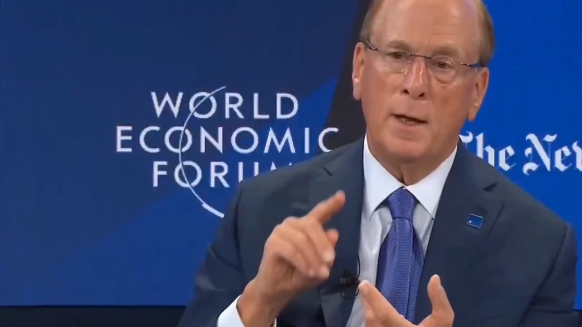 🚨🚨🚨 BlackRock CEO at Davos gave you the entire $XRP thesis without mentioning XRP 👇🤯 Let me translate what Larry Fink said: "One unified blockchain." → XRP Ledger "Every asset tokenized." → RWA on XRPL "Fractionalized ownership." → Already live "Programmable and instantly transferable." → That's literally what XRP does This isn't complicated. The largest asset manager in the world with $10 trillion under management is publicly calling for exactly what Ripple has been building for a decade. You think that's a coincidence? I've watched this narrative shift in real-time. First they ignored it. Then they called it a security. Now they're describing it at Davos without saying its name. The flip is coming. Institutions are positioning while retail argues about charts. When BlackRock moves, they don't announce. They accumulate. And when they're done accumulating, you'll finally hear them say the name. Do you get it? 👇