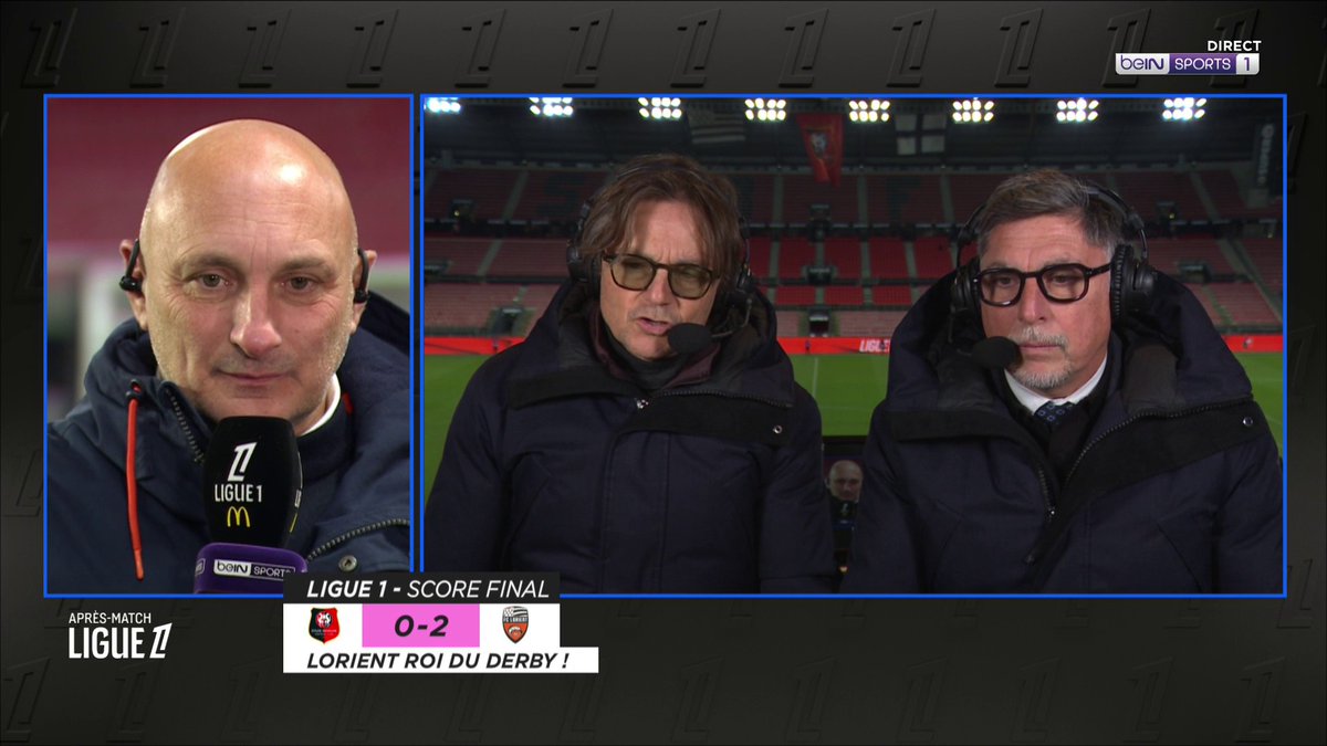 [📺 LIVE] 🇫🇷 #Ligue1McDonalds ⭐ Le bel échange entre Christophe Josse, Daniel Bravo et Olivier Pantaloni ! #beINLigue1 #SRFCFCL
