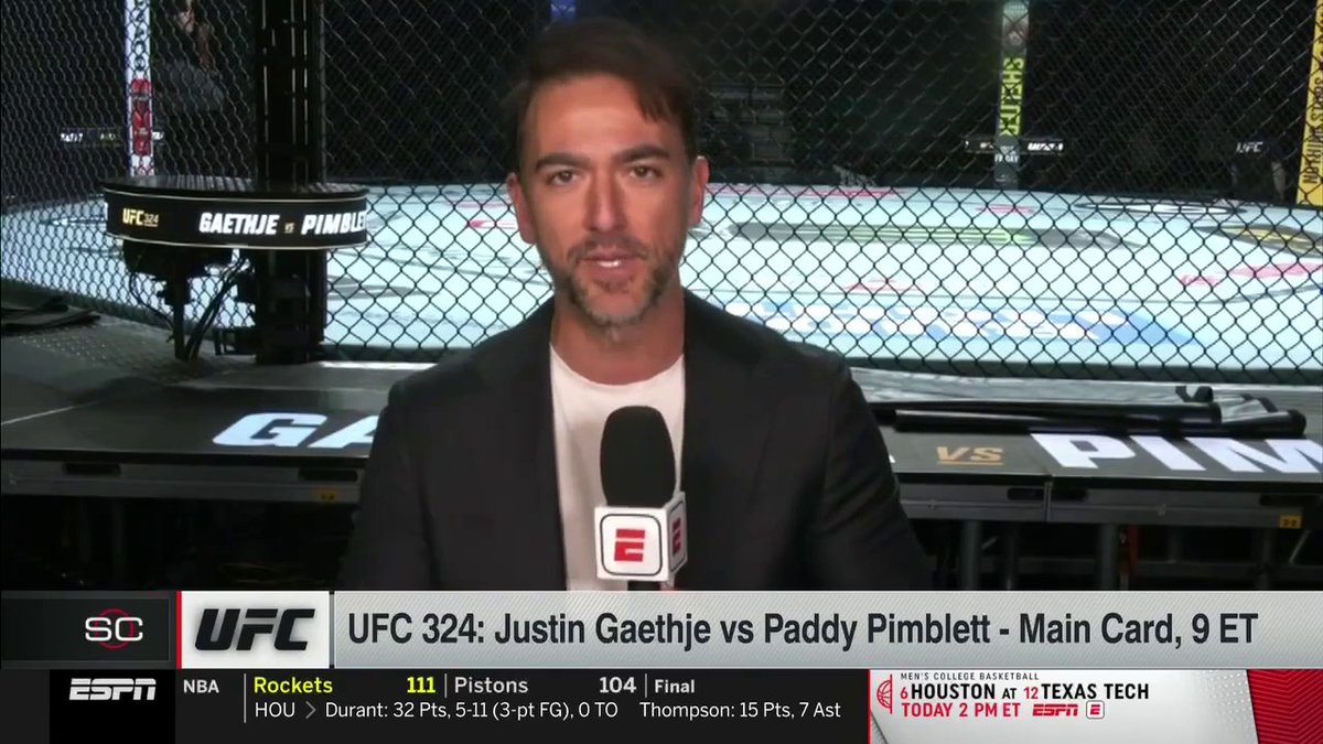 .Brett Okamoto previews the first UFC card of 2026 from Las Vegas 🔥 #UFC324