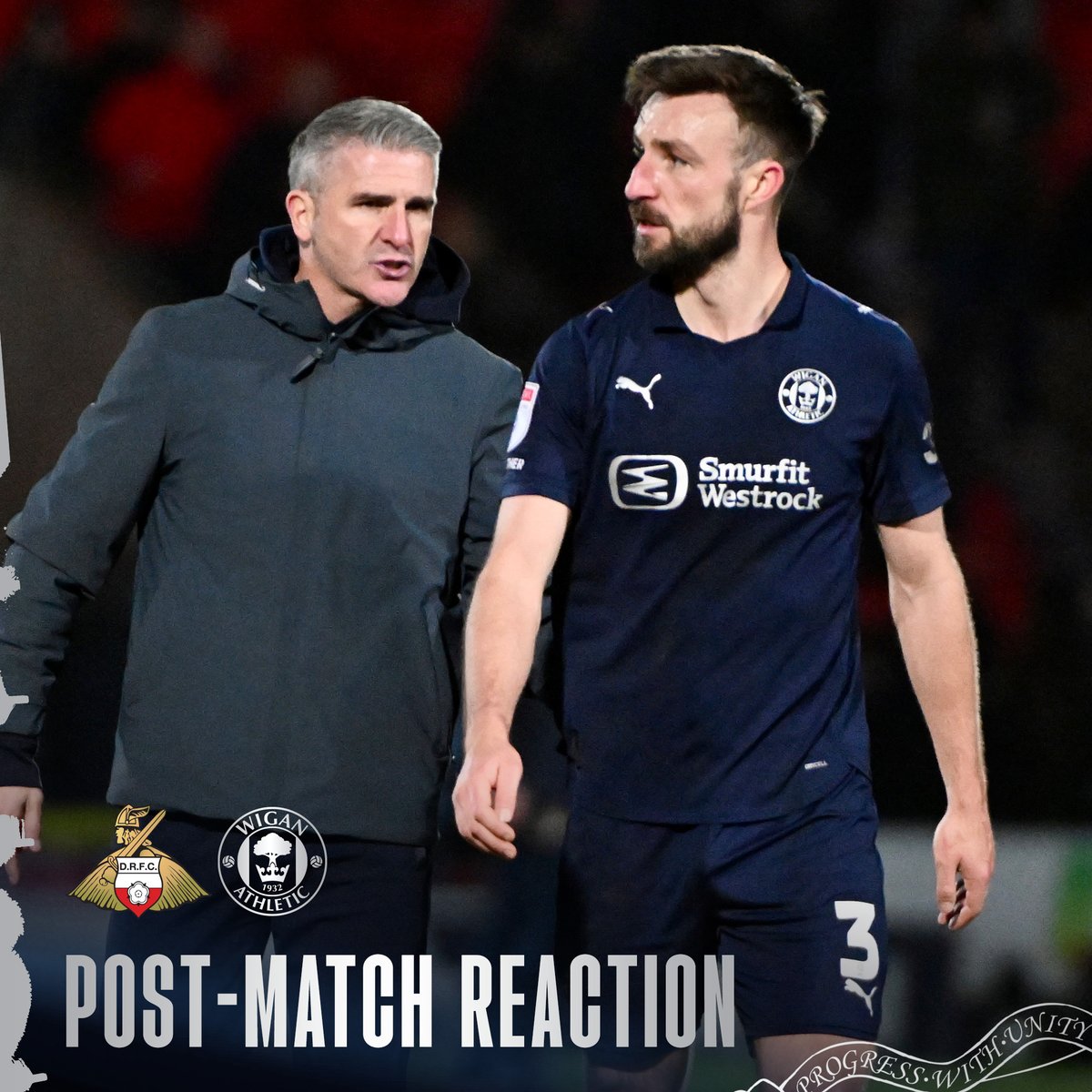 🗣️ The Gaffer's reaction to this afternoon's 3-3 draw with Doncaster Rovers. #wafc