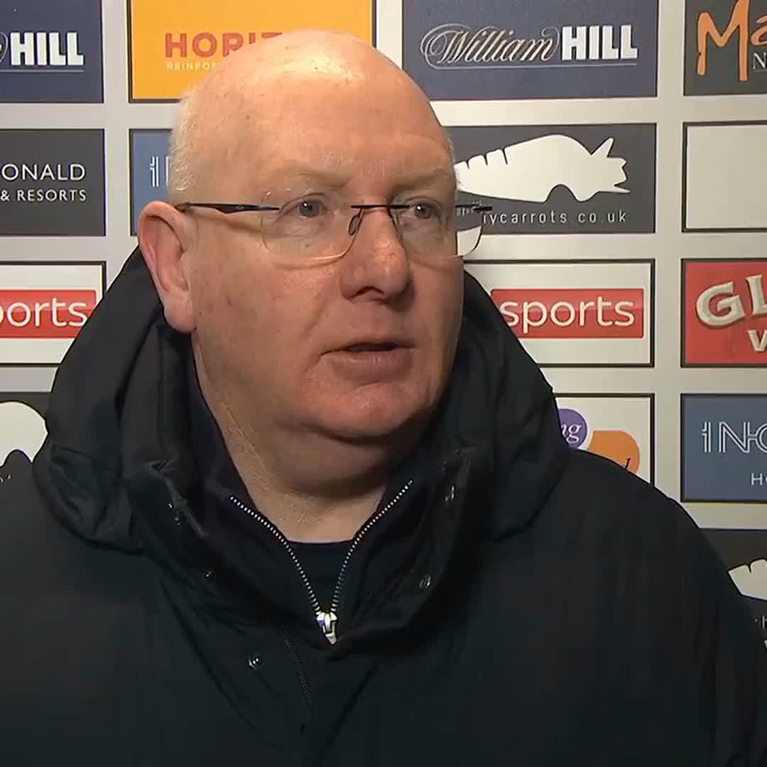 🗣️ "We are playing some attractive football" Falkirk manager John McGlynn speaks after a dominant victory over Hibernian ⤵️