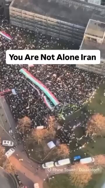 From London to Milan. From Germany, Australia, to Los Angeles, to Montreal. To every Iranian inside Iran: You are not alone.