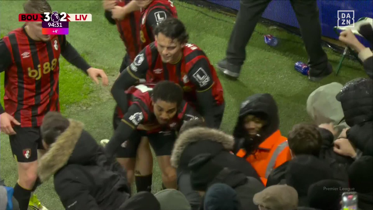 EL BOURNEMOUTH DE IRAOLA ES PURA ÉPICA Y ES TODO CORAZÓN 💥 ¡QUÉ FORMA DE GANAR AL LIVERPOOL EN EL ÚLTIMO SEGUNDO! ¡IMPRESIONANTE! #PremierLeagueDAZN ⚽🏴