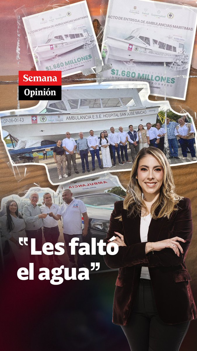 Mientras los pacientes esperan medicinas y tratamientos, el Gobierno destinó $1.680 millones en lanchas ambulancia para Maicao y no hay mar, ni río. ¿Por qué no Riohacha?