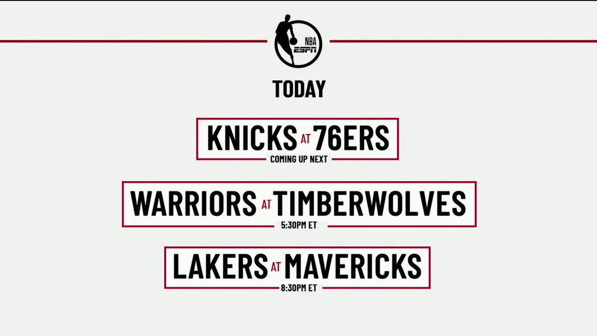Ernie Johnson announces that the Timberwolves-Warriors game in Minnesota, which was scheduled as part of the ABC tripleheader, has been postponed by the NBA. Charles Barkley: "Somebody's gotta step up and be adults... Two people have died for no reason, and it's just sad."