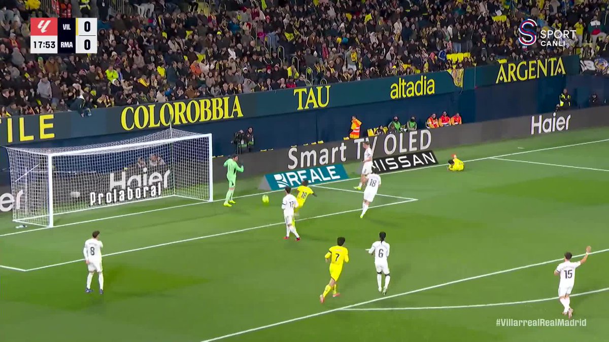 Villareal bu sefer de Mikautadze ile gole yaklaştı! ❌