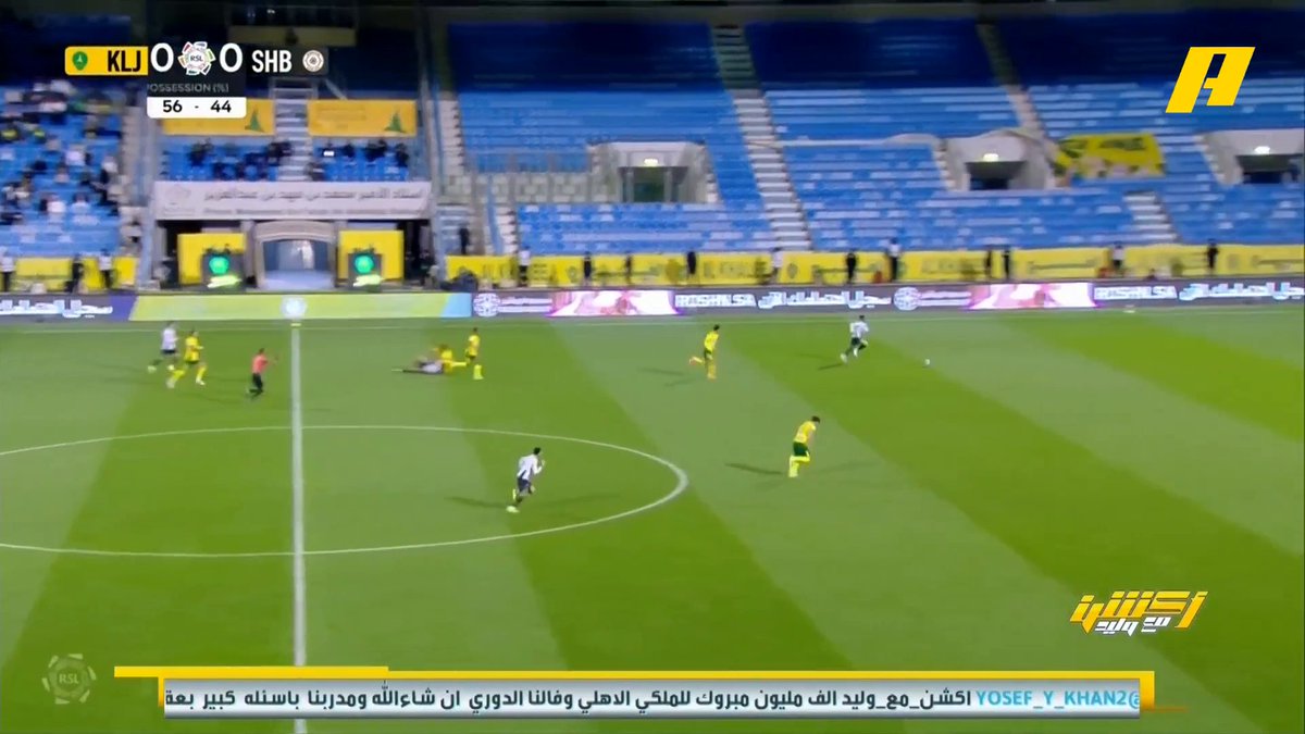 عن طرد لاعب الخليج أمام الشباب المستشار التحكيمي - سمير عثمان: الحكم عبدالله الخربوش أعطى درس في استخدام الـ VAR .. الحكم اُستدعي ليقرر أنه يوجد طرد بالبطاقة الحمراء لكن كان هناك تهور واللاعب استحق البطاقة الصفراء الثانية وقرار الحكم صحيح #الخليج_الشباب مجاناً على MBC شاهد برنامج #أكشن_مع_وليد يومياً الساعة 11:00 مساءً بتوقيت السعودية على #MBCAction لمتابعة البث المباشر