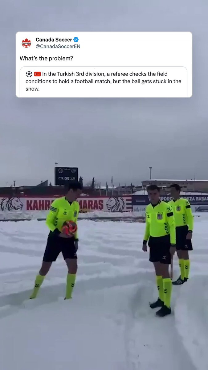The official Canada Soccer X account did not hold back. 🇨🇦😂