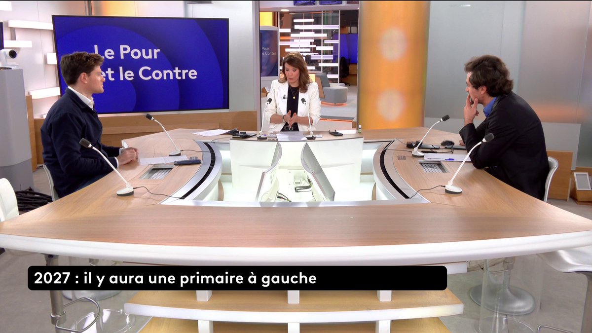 🔴 Primaire de la gauche : "Tous ont un point commun : ils ont, à un moment, pactisé avec LFI. Résultat, ils perdent la confiance des électeurs anti-LFI comme celle des électeurs très à gauche", assène Nathan Devers. #LePourEtLeContre #Canal16