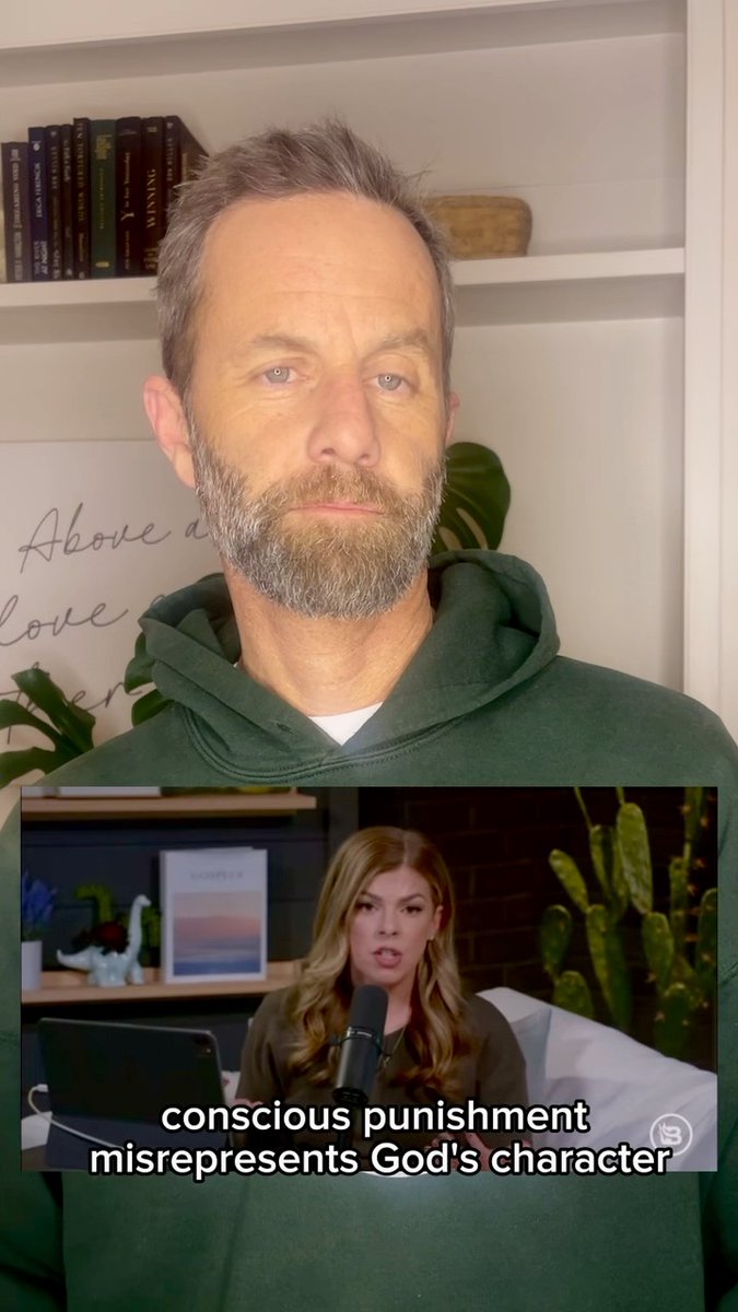 Thank you Allie Beth Stuckey for your thoughtful and thorough response to my son’s and my video on the nature of hell. I do want to correct this one point. I want to know what the BIBLE really says about the nature of hell. The Word of God needs to be our ultimate authority. That is why, this coming Wednesday (the 28th) we will be dropping HELLGATE, a 2.5 hour round table discussion with myself, 4 scholars, and an open Bible, diving into all angles of this important topic. I hope you’ll watch on The Kirk Cameron Show!