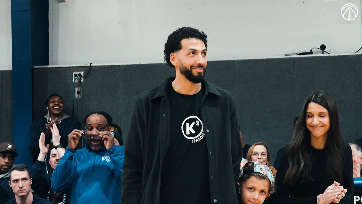 AG had his high school jersey retired &amp; the whole squad showed out to surprise him 🥹 P.S. peep the matching shirts 💙