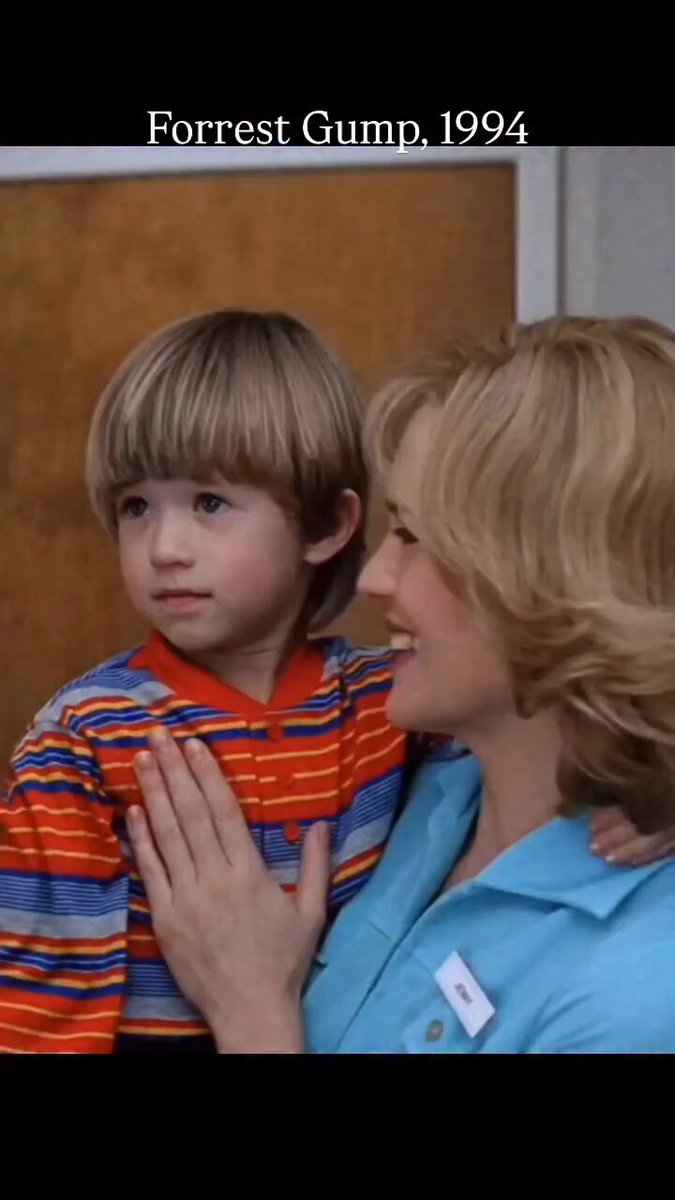 💔 Forrest Gump — the moment Jenny introduces Forrest to his son This scene is quiet, simple, and absolutely devastating. Forrest’s first reaction isn’t joy or shock — it’s fear. He asks if his son is smart, because all he’s ever known is being told he wasn’t. In just a few lines, the movie hits on love, insecurity, and generational healing. It’s one of the most human moments in cinema — proof that sometimes the strongest scenes don’t need speeches, just honesty.