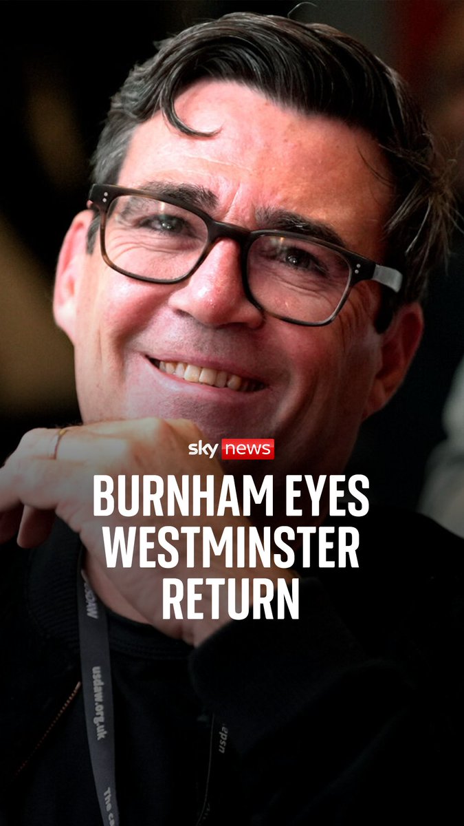 Greater Manchester mayor Andy Burnham has announced he is seeking a return to Parliament - but does he have bigger ambitions?