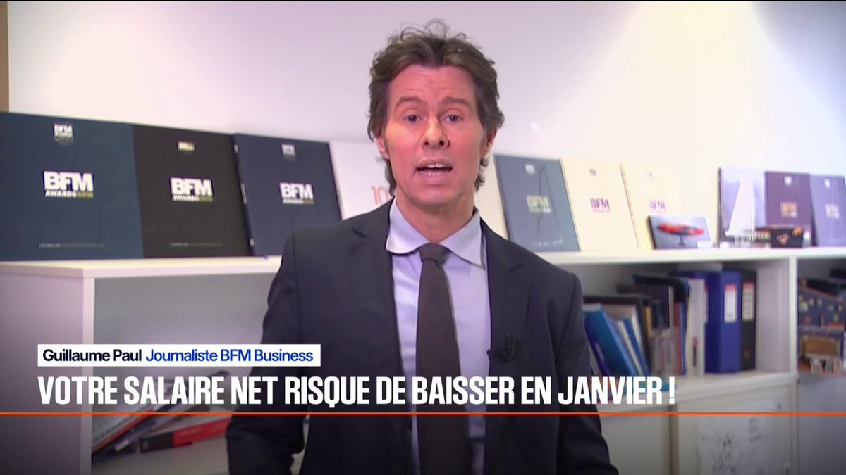 🇫🇷💸 Votre salaire net risque de baisser en janvier. (BFMTV)