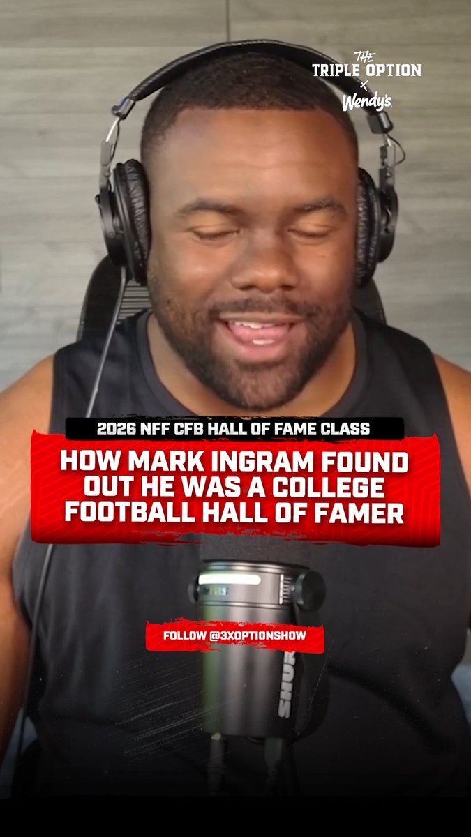 #WendysPartner Here's how I found out I was in the CFB Hall of Fame. Very humbled. 🙏 Wendy’s