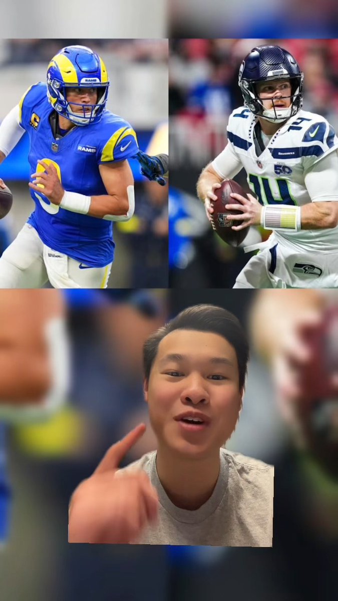 NFC Championship preview. Rams vs Seahawks, who will rep the NFC? #seahawks #rams #nflplayoffs