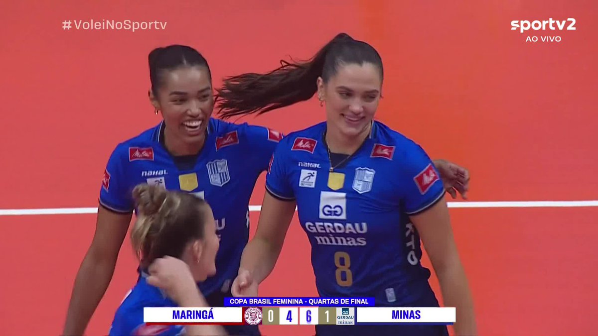 #CopaBrasil ๐ง๐ท๐: WHAT A RALLY?! ๐คฏ๐ฅ What an absolutely sensational point! Julia Kudiess digging with her foot, stepping in like an opposite, and Nyeme putting on a masterclass in settingโฆ ๐ฌ Absolute cinema! โจ ๐บ Watch Minas ๐ Maringรก LIVE on VBTV: ๐น SporTV / VBTV ๐ #Volleyball #Volei