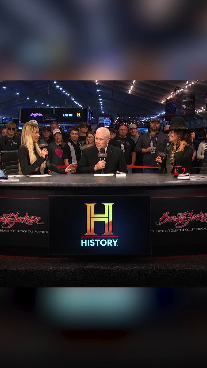 THE LINDA PERRY was LIVE on our Super Saturday Broadcast on HISTORY with Craig Jackson and April Rose from the 2026 Scottsdale Auction. Be sure to tune in all day until 10pm (MST) on History! Watch more on YouTube: