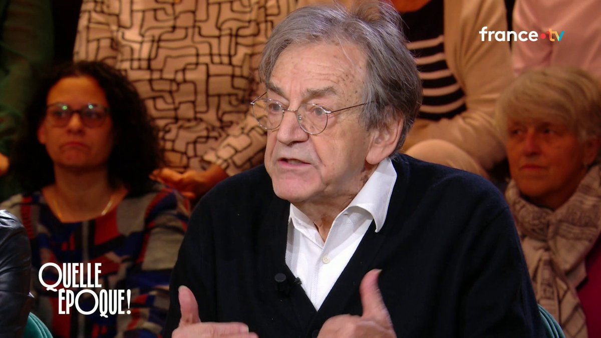 🗣️ "Je vois le risque pour Israël de perdre son âme." À l'occasion de la sortie de son livre “Le cœur lourd”, Alain Finkielkraut donne une des raisons derrière ce titre : la persistance du conflit israélo-palestinien qui crée une fracture dans la société. #QuelleEpoque France tv Léa Salamé