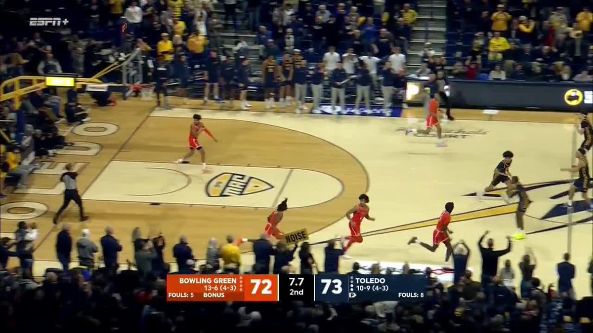 The triple, the call, the crowd roar. College basketball rocks Toledo Men's Basketball