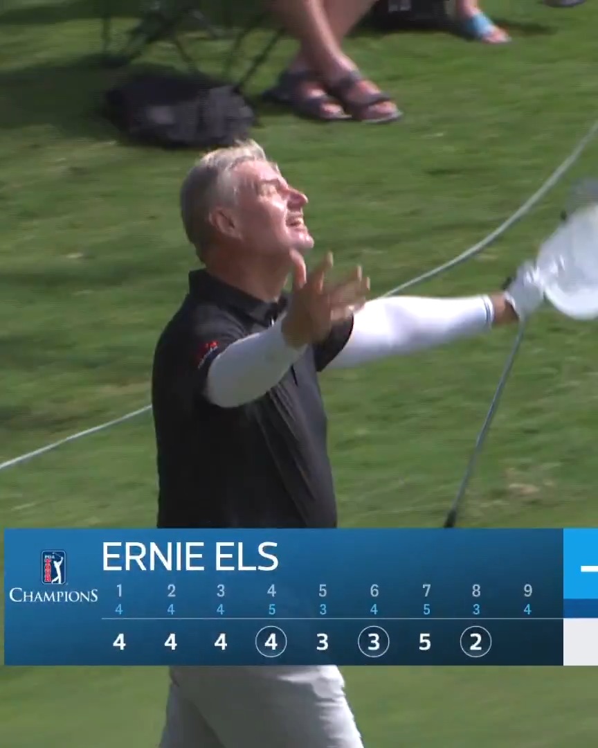 We can all learn a thing or two from Ernie Els 😉 The defending champ is looking to go back-to-back @MEC_Golf. 📺 Golf Channel