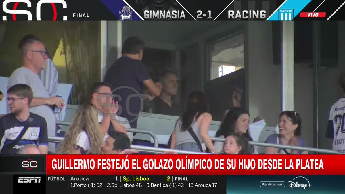 🥳 FELICIDAD TOTAL DEL MELLIZO: La reacción de Guillermo en el golazo olímpico de su hijo Nicolás Barros Schelotto.