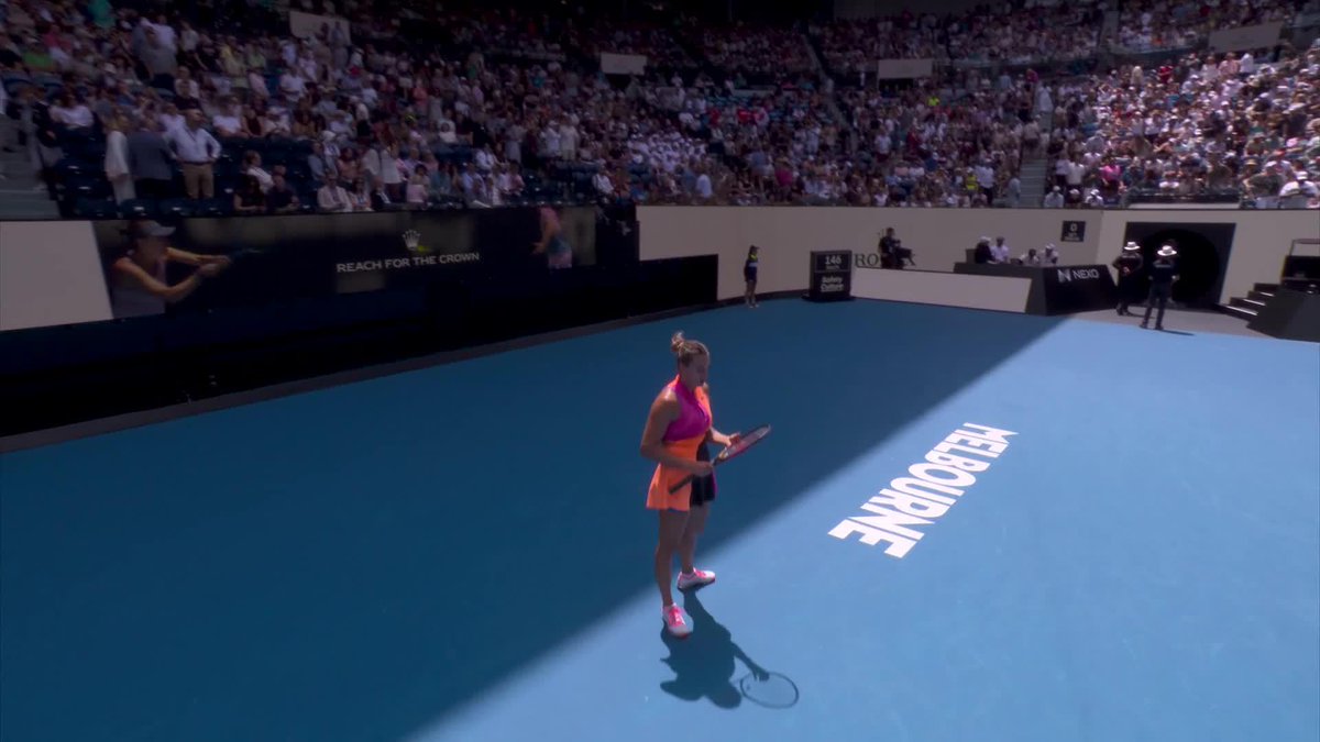 Aryna Sabalenka has some fans in the crowd wearing her Australian Open outfit Influencer ๐ ๐
๐ป