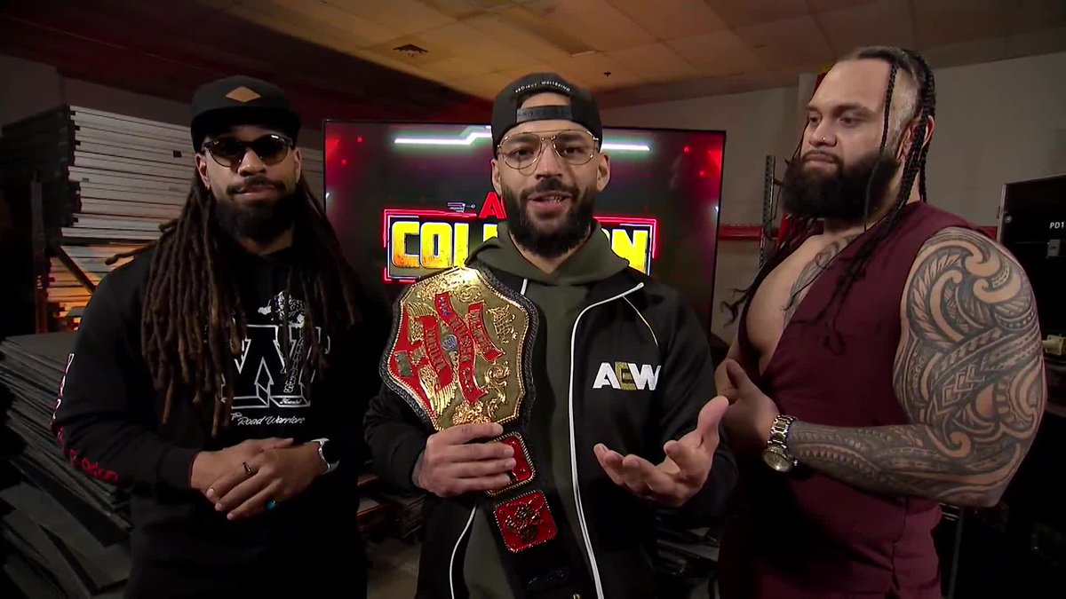 Despite a hint of sympathy, #AEW National Champion Lightskin Kingpin makes it clear he doesn’t take Jack Perry seriously at all! Watch #AEWCollision on TNT & HBO Max
