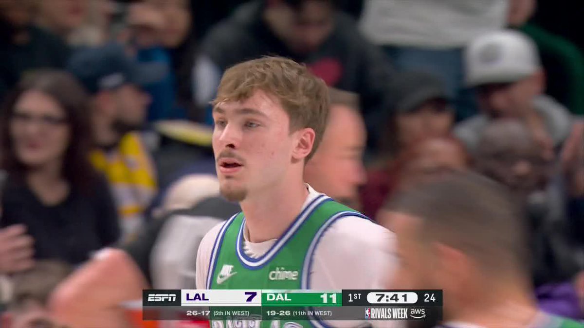 Cooper Flagg over Luka Doncic 🎯 📺 ABC, ESPN App