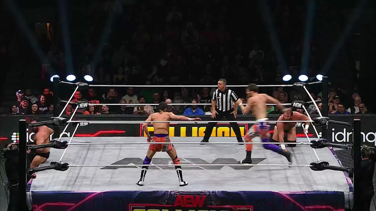 Davis & Doyle force a meeting of the minds between their opponents The Bustah Alec Price | アレック・プライス + Jordan Oliver | THE BRAIN 🧠! Watch #AEWCollision on TNT & HBO Max