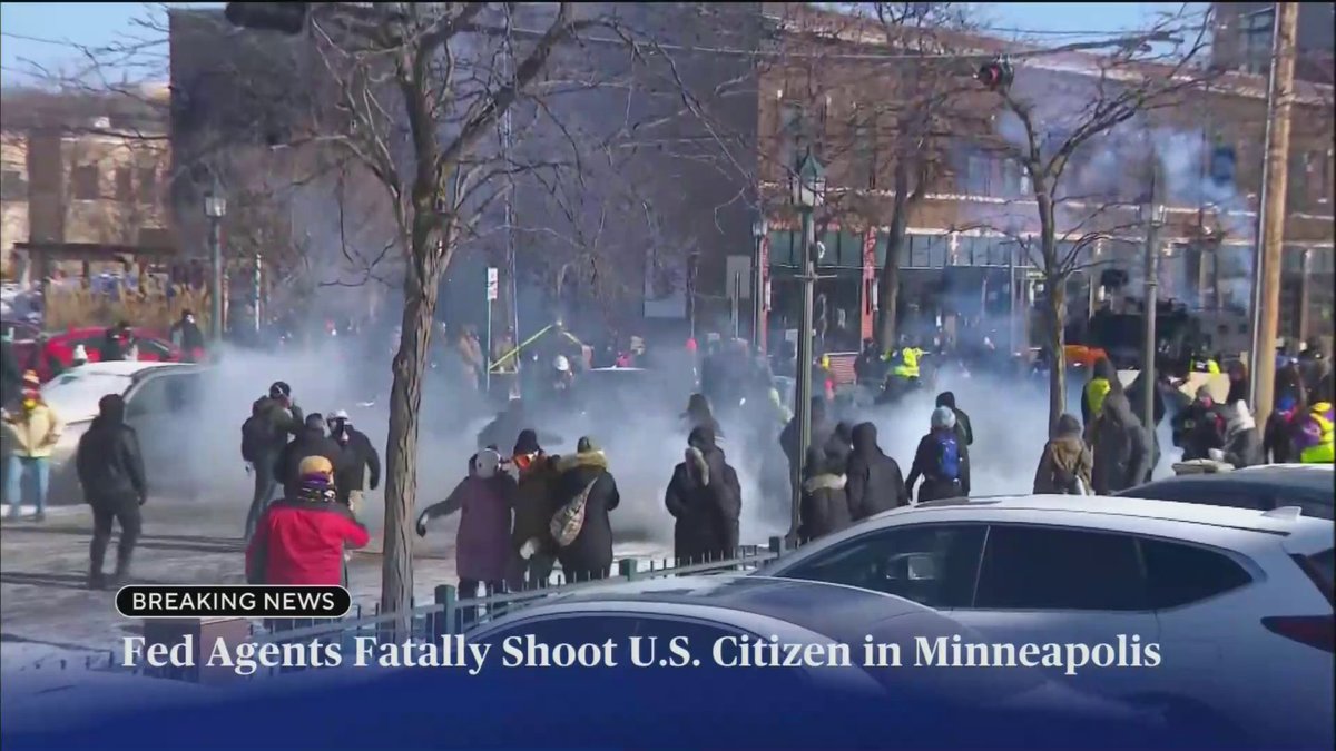 For the second time this month, a federal agent has shot and killed a U.S. citizen in Minneapolis. The moment was caught on video again, and the city's police chief is urging outraged citizens to keep the peace. Warning: Video might be disturbing.