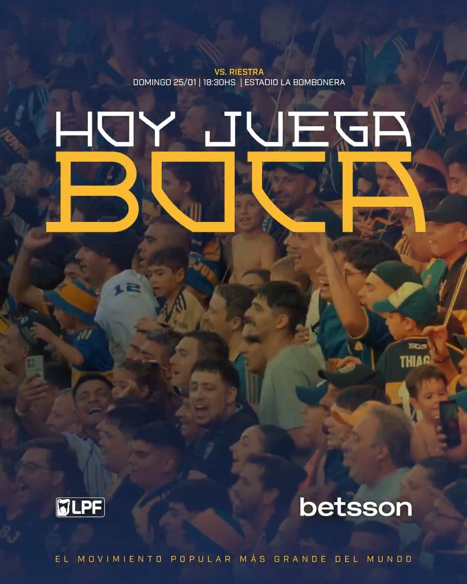 ¡𝗛𝗢𝗬 𝗝𝗨𝗘𝗚𝗔 #𝗕𝗢𝗖𝗔! ⚽ 💙💛💙