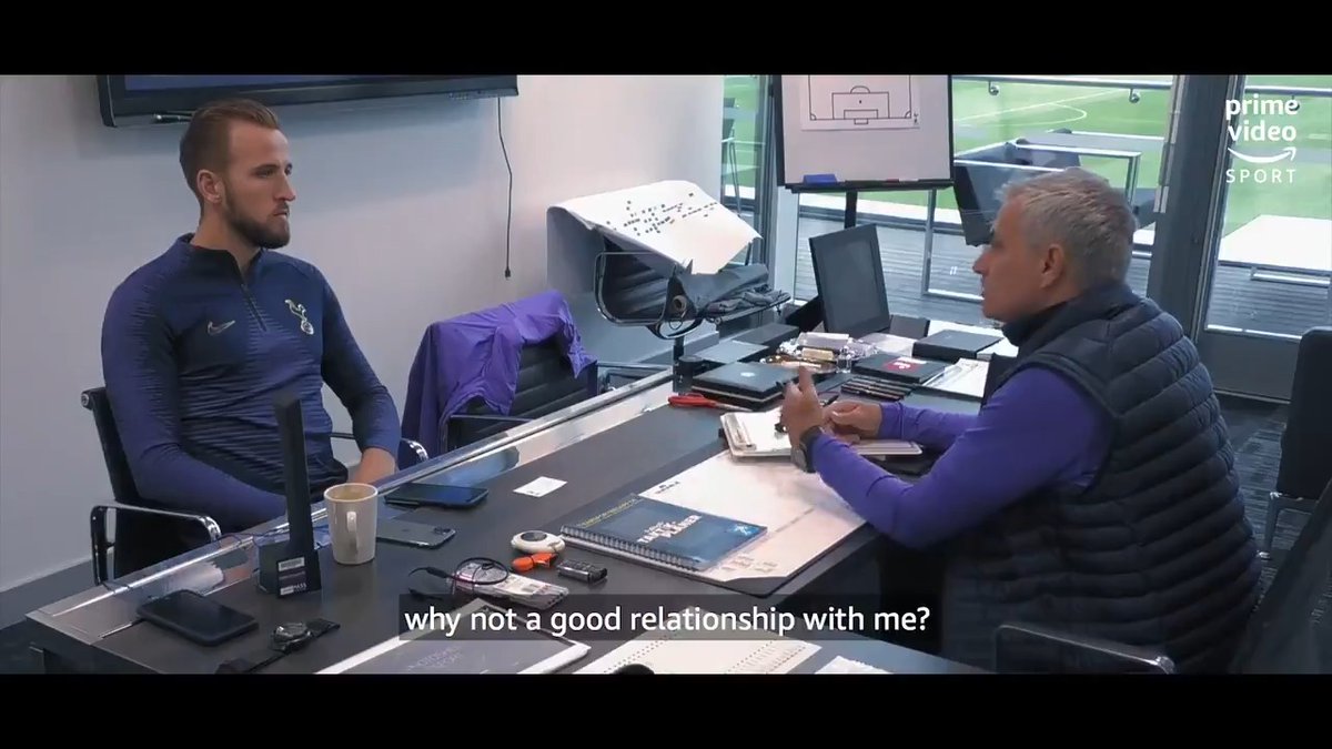 Mourinho and Kane’s first meeting is a MUST see for all coaches 🔥⚽️