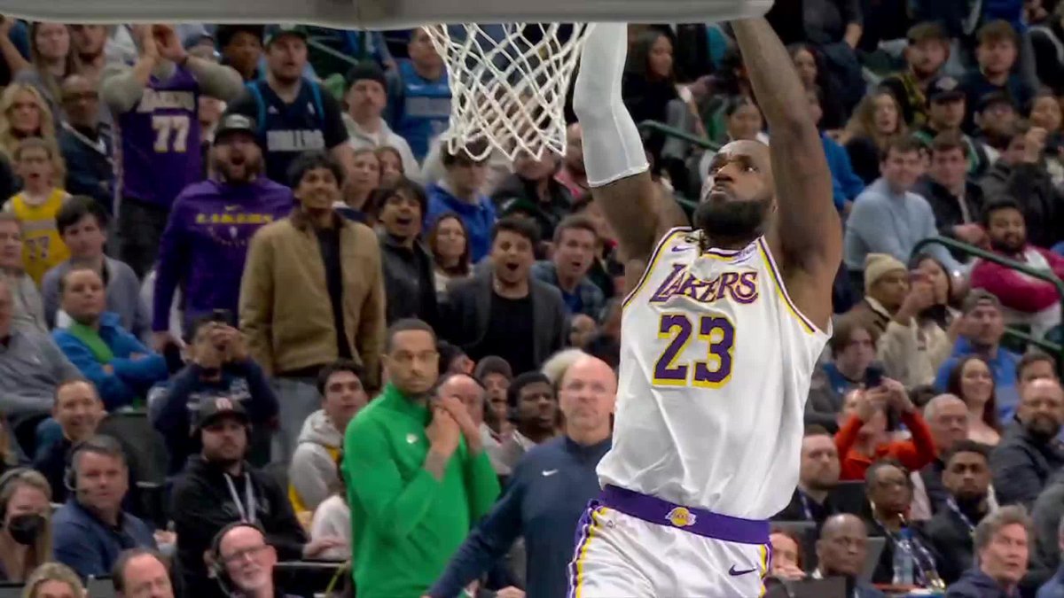 LEBRON. STEAL. SLAM ๐ ๐บ ABC, ESPN App