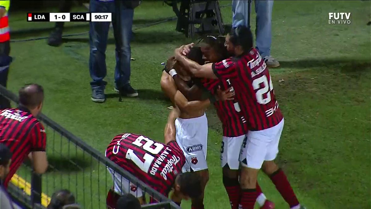 ⏰ 90' Gol de Isaac Badilla y Alajuelense derrota a San Carlos.