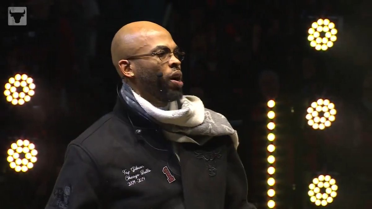 This speech from Taj Gibson on D Rose is incredible. A special moment for Chicago.