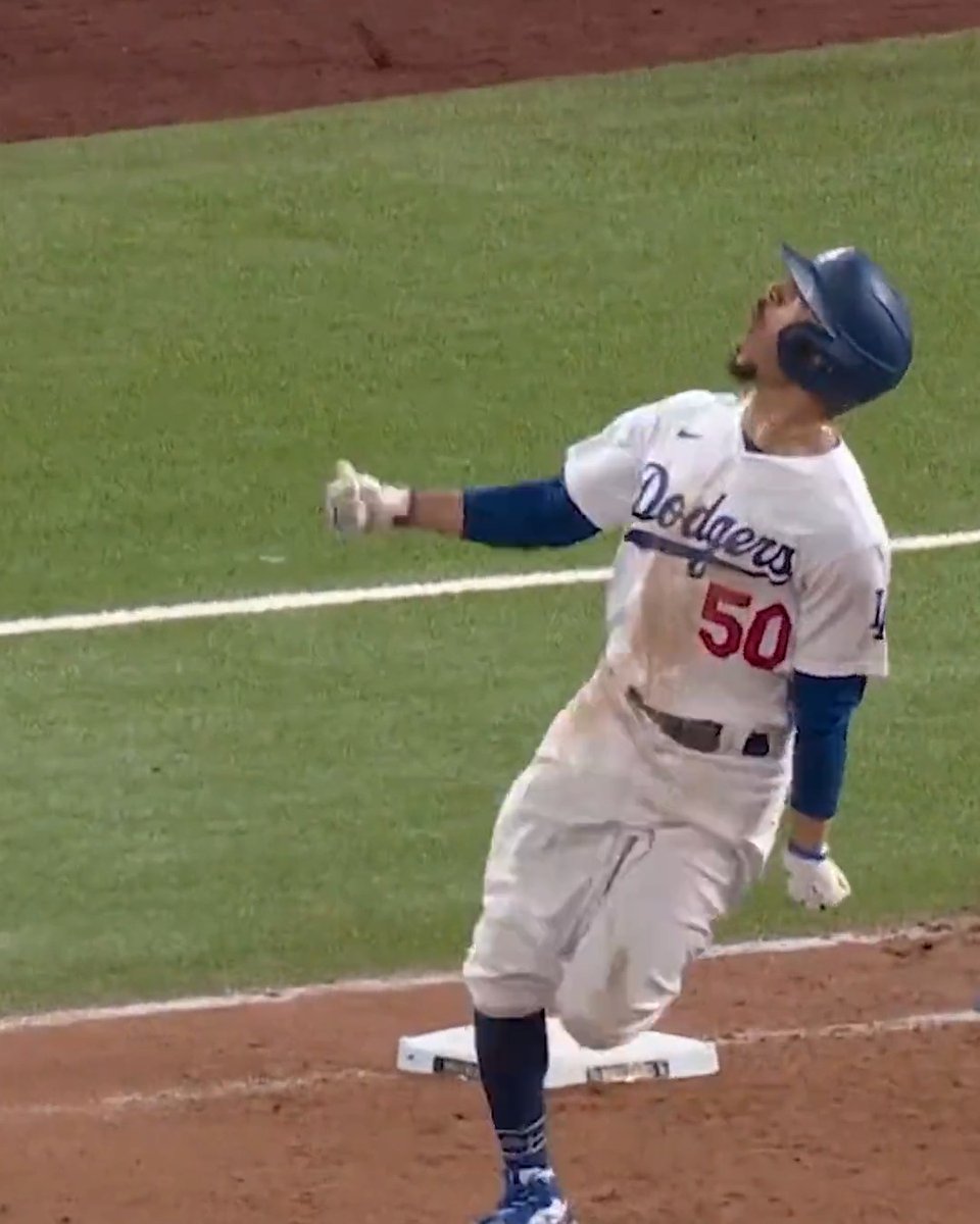 It was at this moment that I knew my lifelong dream of seeing the Dodgers win the World Series was about to come true Stop the Mookie slander