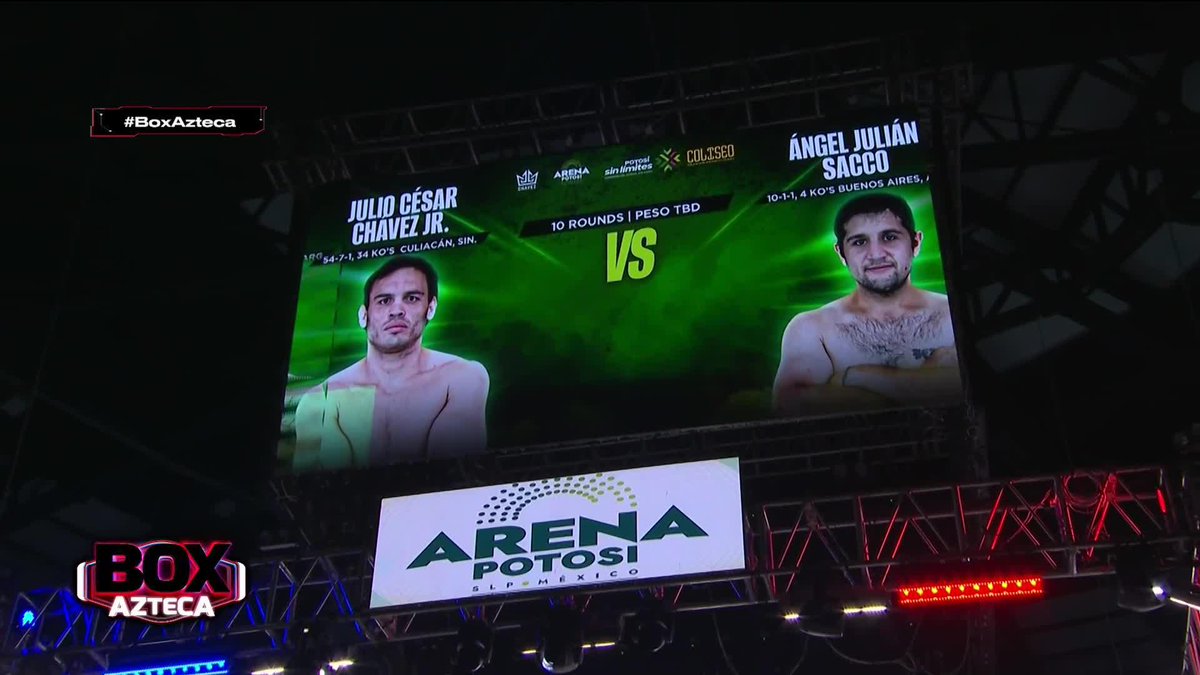 JULIO CÉSAR CHÁVEZ JR. SE LLEVA LA PELEA POR KO 🔥🔥🔥🔥 El Boxeador mexicano fue dueño del combate y consiguió terminar la batalla en el cuarto round 🇲🇽 #BoxAzteca