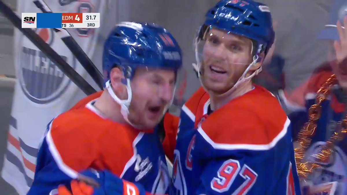 TIE GAME OILERS!! WHAT A HOCKEY GAME!! 😱 📺: Sportsnet or stream on Sportsnet+ ➡️