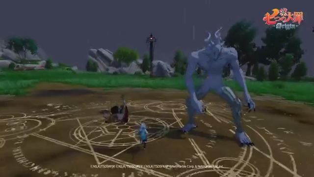 ⚔️ナナオリ ボス紹介👾 灰色の魔神の飛行能力を、今すぐ映像でチェック! #ナナオリ #七つの大罪 #オリジン #7dsorigin #灰色の魔神
