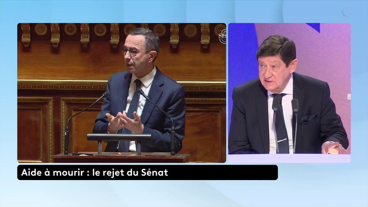 Rejet du Sénat sur l'aide à mourir : "Le Sénat s'est décrédibilisé et ridiculisé. Le Sénat n'a pas été à la hauteur d'un enjeu de société majeur", déclare Patrick Kanner, président du groupe socialiste au Sénat