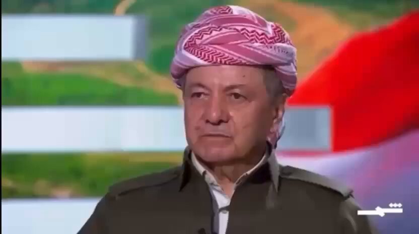 الرئيس مسعود بارزاني يتحدث في لقاء تلفزيوني