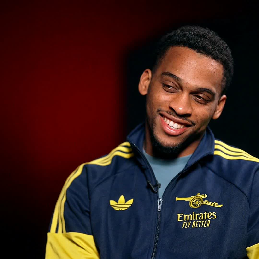 Ashley Walters asks Jurrien Timber who the funniest Arsenal player is? 👀