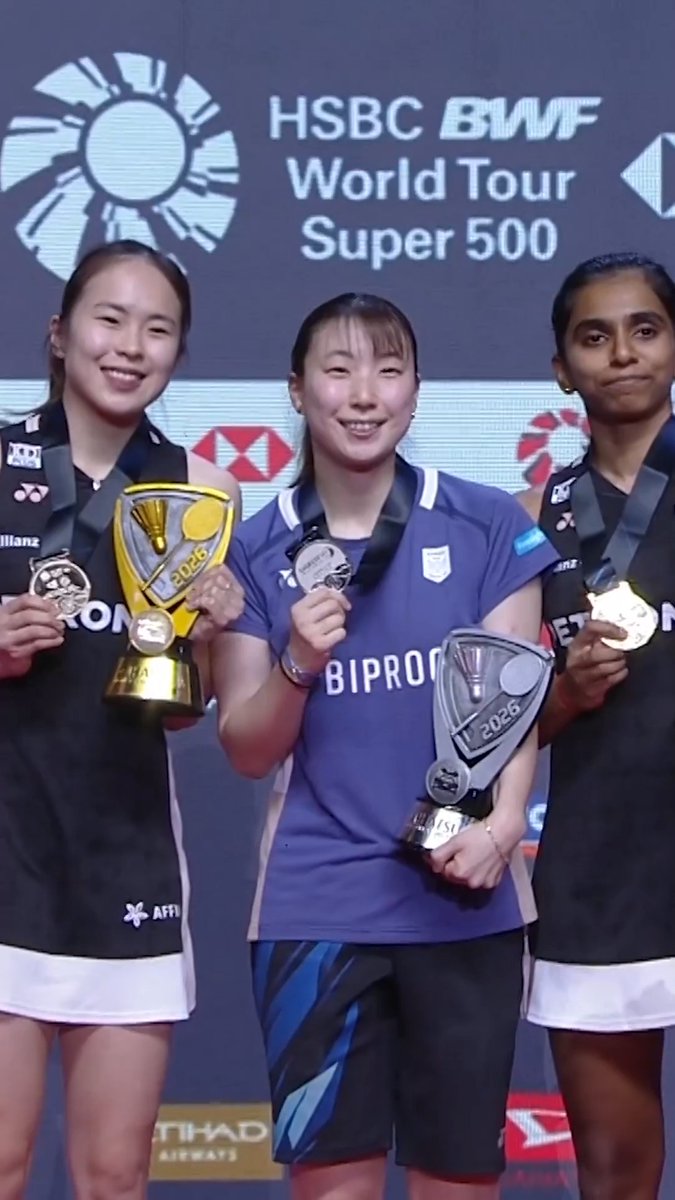 Pearly Tan and Thinaah Muralitharan awarded a walkover victory. Follow live action: HSBC Sport #BWFWorldTour #IndonesiaMasters2026