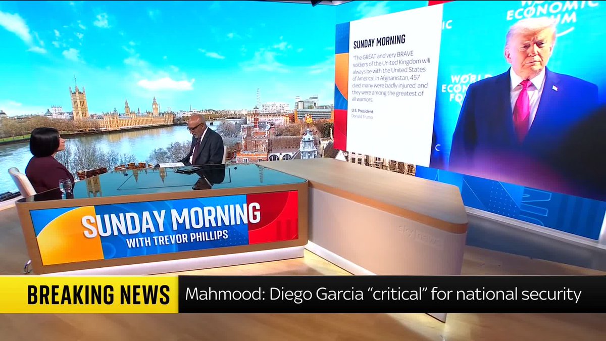 "With the President, I suspect this is as good as it gets." Home Secretary Shabana Mahmood tells Trevor Phillips she welcomes Donald Trump's post backtracking his previous comments on British armed forces in Afghanistan. 📺 Sky 501, Virgin 602