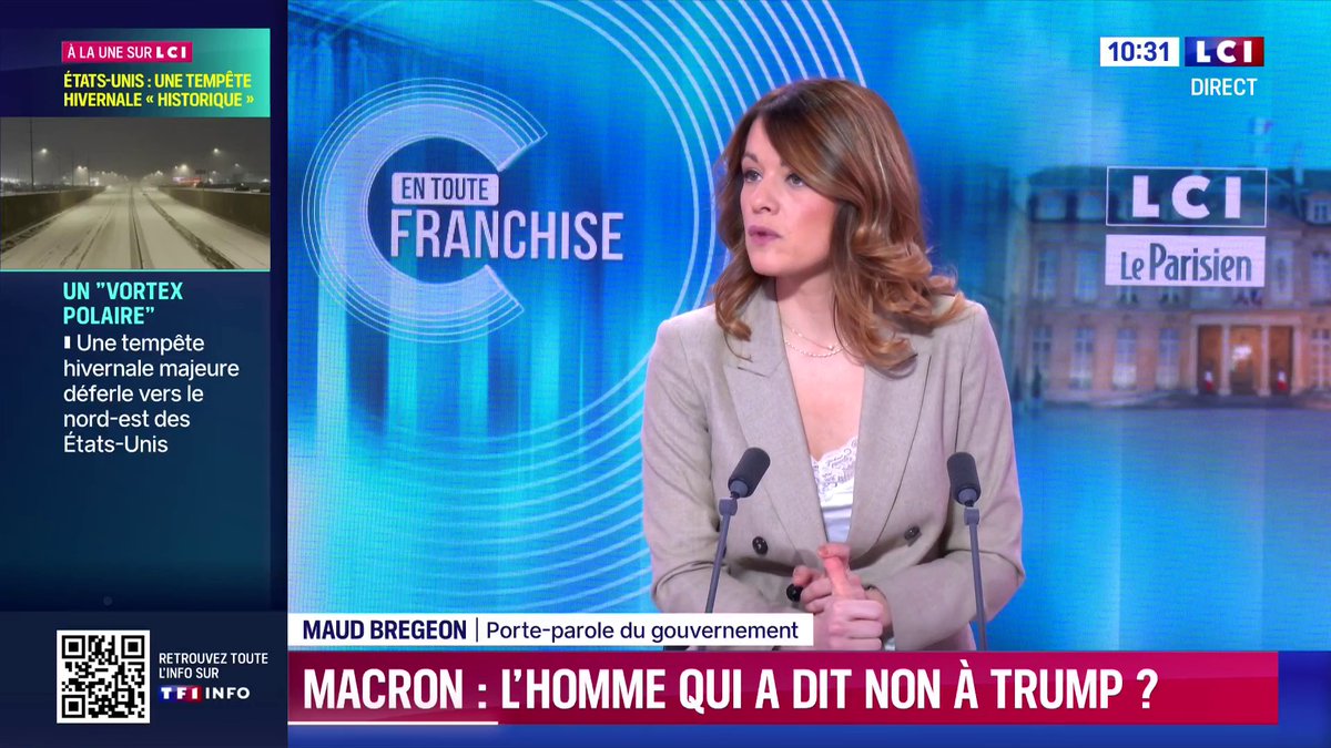 🔴🇫🇷 ALERTE INFO | La porte parole du gouvernement Maud Bregeon révèle la stratégie du système : mettre un seul candidat du centre et de "droite" c'est à dire les LR, pour tenter d'arriver au second tour.