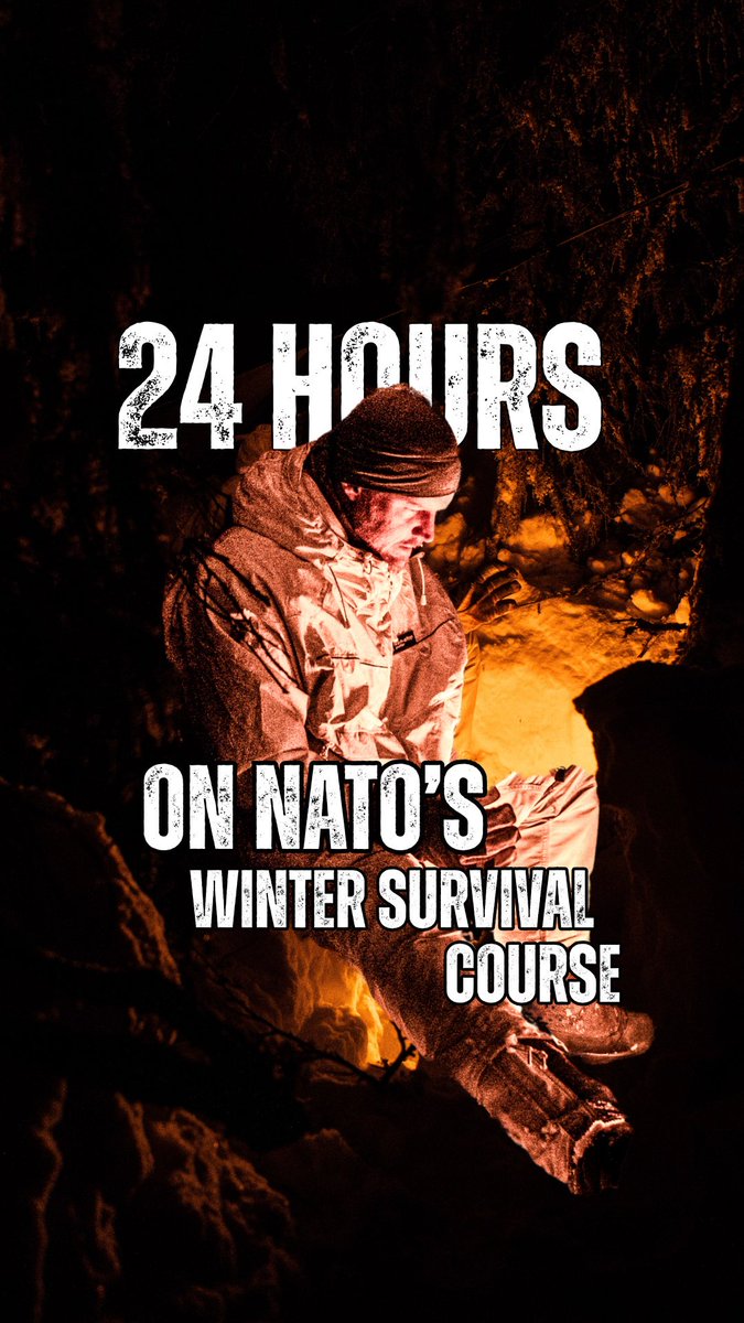 🥶 What does it take for soldiers to be able to operate and survive in cold weather environments? Watch our video on NATO’s winter survival course ↓