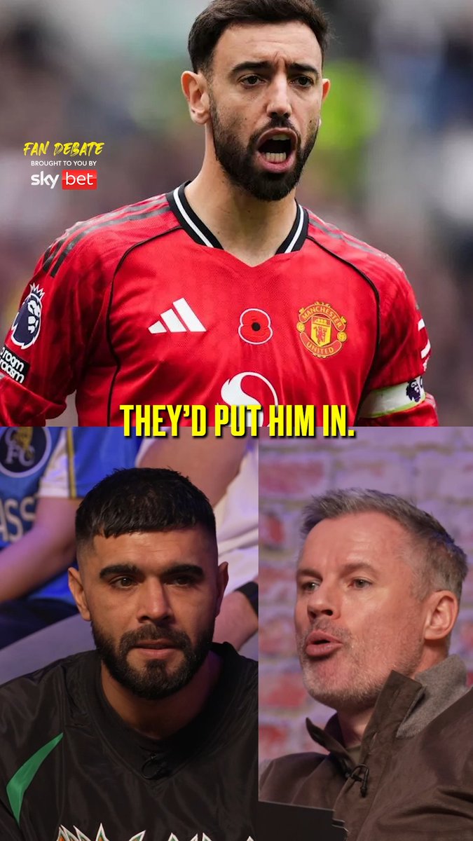 Is there a case for Bruno Fernandes in Man Utdโs all-time XI? ๐ญ๐ด