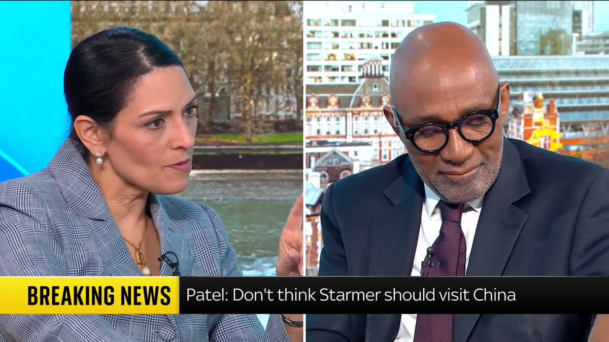 "That is not new." Shadow foreign secretary Dame Priti Patel tells Trevor Phillips the government's police reform plan is really about putting in new powers, but will wait to see the details first. #TrevorPhillips 📺 Sky 501, Virgin 602